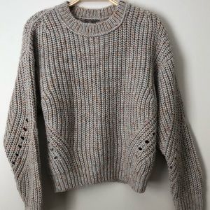 J. Crew Point Sur Chunky Ribbed Crewneck sweater